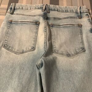 Good American Jeans 12/31 Light Wash skinny stretch‎
